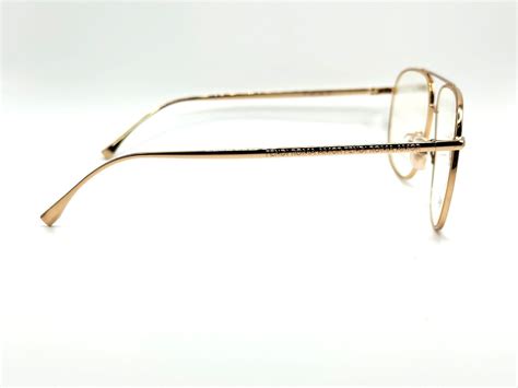 NEW FENDI FF 0391 DDB Gold Copper Women Eyeglasses 